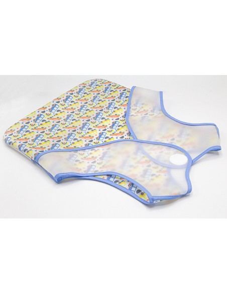 Baveta pentru copii, BabyJem, fara maneci, 32x37 cm (Culoare: Portocaliu)