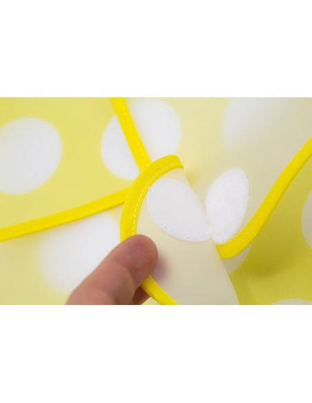 Baveta pentru copii, BabyJem, fara maneci, 32x37 cm (Culoare: Bleu)