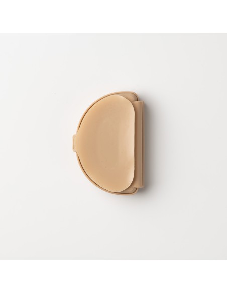 Recipient diversificare hrana bebelusi Miniware Silifold, 100% din silicon alimentar, Almond Butter