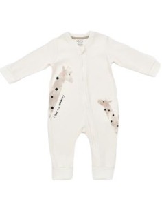 Salopeta cu fermoar Girafe, BabyCosy, 100% bumbac...