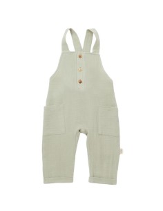 Salopeta de vara cu buzunare din muselina, BabyCosy, 100%...