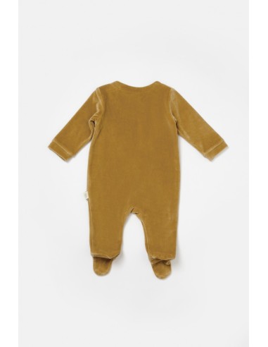 Salopeta Elefant cu maneca lunga si botosei din...