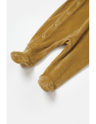 Salopeta Elefant cu maneca lunga si botosei din...