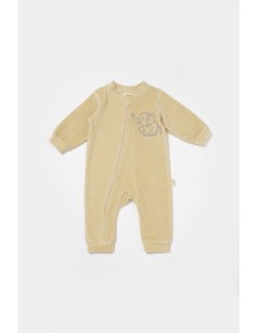 Salopeta Elefant cu maneca lunga din 80%bumbac organic si... 2
