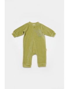 Salopeta Elefant cu maneca lunga din 80%bumbac organic si... 2