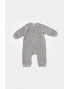 Salopeta Elefant cu maneca lunga din 80%bumbac organic si... 2