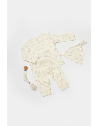 Set 3 piese:bluza, pantaloni si caciulita...