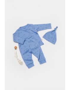 Set 3 piese:bluza, pantaloni si caciulita Printed,...