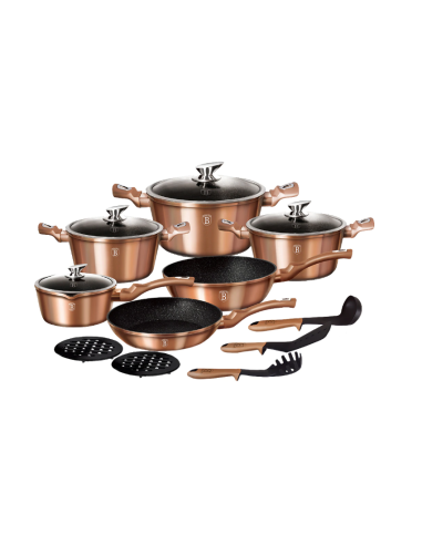 Set gatit oale, cratite si tigai, 15 piese...