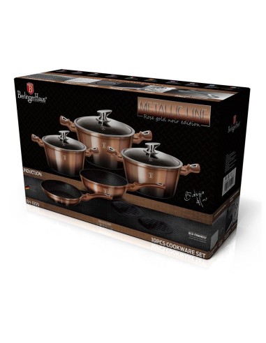 Set gatit 10 piese, BerlingerHaus, Metallic...