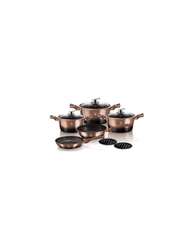 Set gatit 10 piese, BerlingerHaus, Metallic...