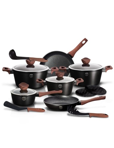 Set gatit 15 piese, Ebony Rosewood Collection,...