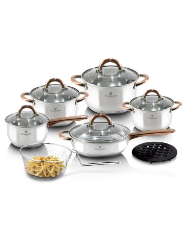 Set pentru gatit, 13 piese, oale, cratite si...