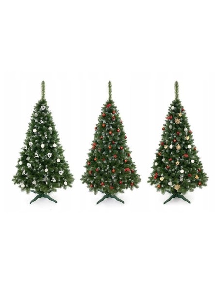 Brad artificial de Craciun, verde natural, de 180 cm si suport inclus, 14507