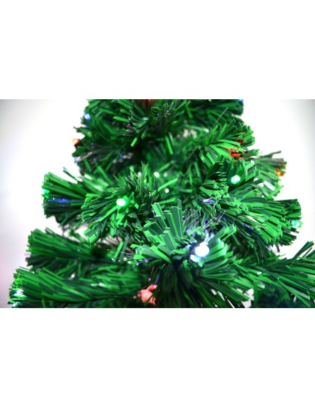 Brad artificial de Craciun, verde, de 120 cm, instalatie si suport inclus, 1380