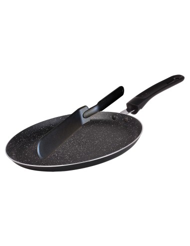 Tigaie clatite marmorata Pancake, 24 cm, cu...