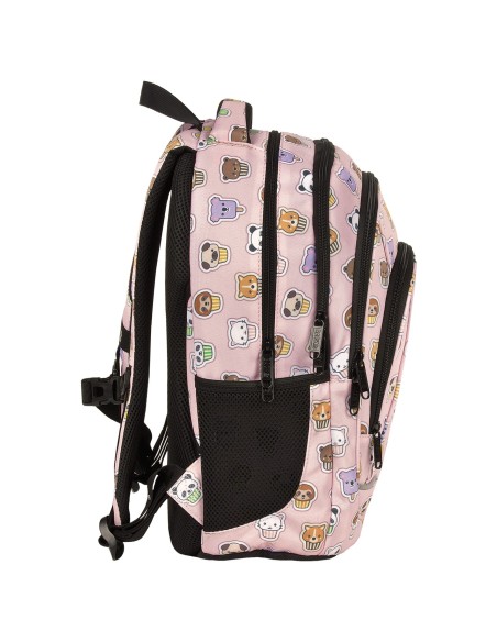 Ghiozdan pentru fetite, Backup, Impermeabil, Animals Cupcakes, cu 4 compartimente, PLB6A30, 42x30x20cm