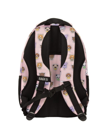 Ghiozdan pentru fetite, Backup, Impermeabil, Animals Cupcakes, cu 4 compartimente, PLB6A30, 42x30x20cm