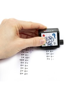 Stampila pentru invatarea inmultirii, matematica copii,... 2