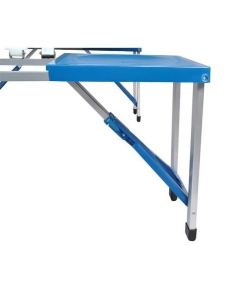 Masa plianta, camping, cu 4 scaune, 82x82x70 cm, Malatec