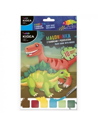 Carte de colorat, A5 cu accesorii, Dinozauri,...