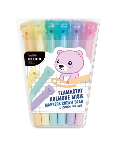 Markere Derform Flamastry Misie set 6 culori,...