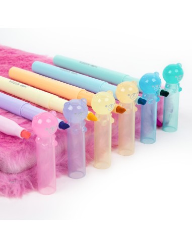 Markere Derform Flamastry Misie set 6 culori,...