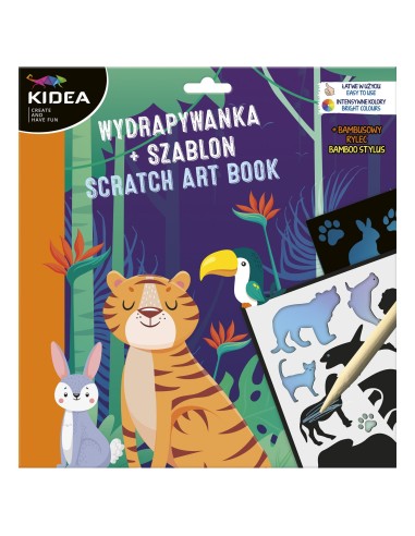 Joc de zgarietura, Kidea, Sabloane cu animale,...
