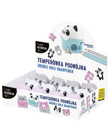 Ascuțitoare dublă Kidea forma animale, TZPKAD