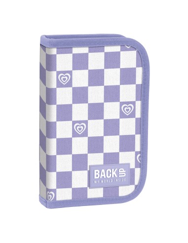 Penar echipat 1F carouri violet-alb, PB6SW29,...