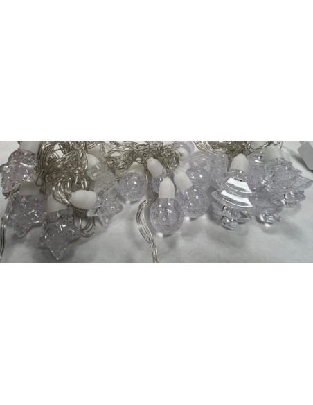 Instalatie de Craciun,decor 10 led, 2.7M,8065/8066/8067