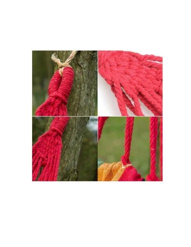 Hamac de gradina, Bumbac, 250x80cm, 120 KG,...
