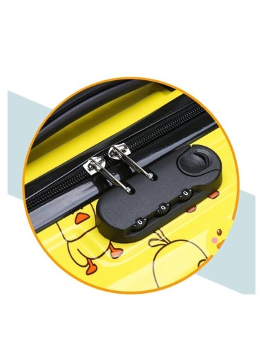 Troler roz, tip valiza, copii, pentru bagaje,...