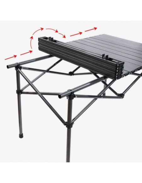 Masa pliabila pentru gradina, camping sau pescuit, tip valiza, JollyMag, SC09SZ, 95x56x50 cm