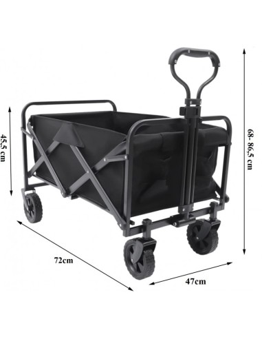 Carucior de gradina pentru transport, pliabil,...