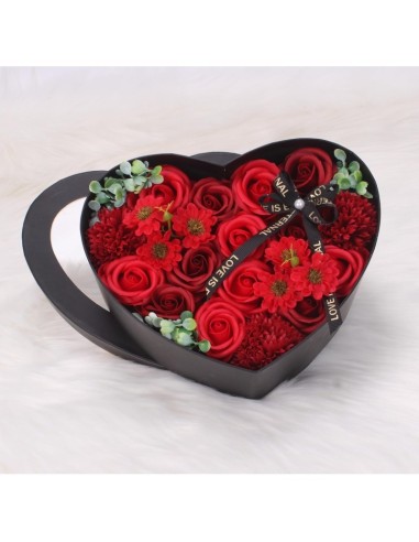 Buchet flori de sapun, parfumate, cutie...