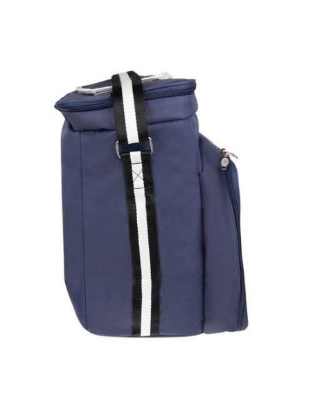 Geanta picnic, termoizolanta, impermeabila, cu maner, albastru, 35x23x35 cm, Isotrade