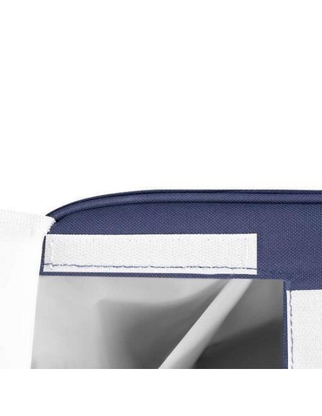 Geanta picnic, termoizolanta, impermeabila, cu maner, albastru, 35x23x35 cm, Isotrade